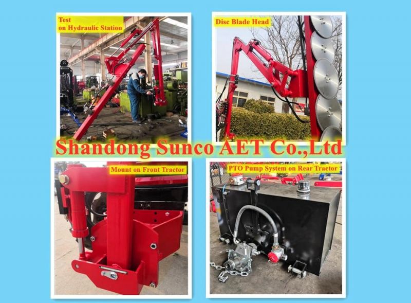 Manufacturer Sell! Tractor Mounted Branches Hedge Trimmer Cutter