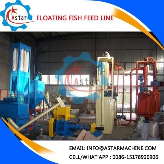200-300kg Per Hour Floating Fish Feed Line Supplier