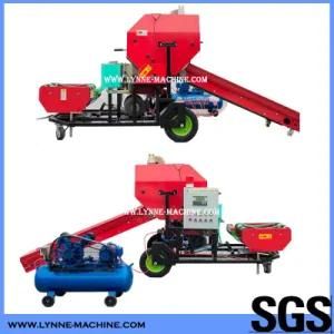 Automatic Cow Goat Animals Forage Silage Fodder Straw Baler Wrapping Equipment