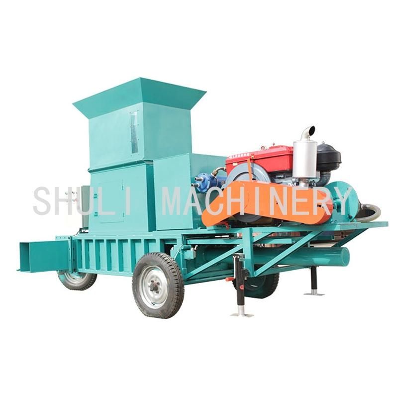 Empacadora De Heno Mini Hay Baler Machine Baling Press Machine Hydraulic Baler