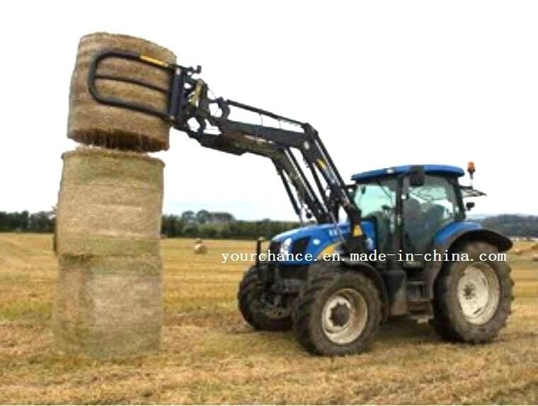 High Quality 0.5-1.8m Grabbing Diameter Europe Quick Hitch Bale Grab for 15-180HP Agricultural Wheel Farm Tractor Front End Loader