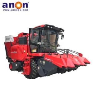 Anon Full Feed Wheel Type Self Walking Mazie Harvester Corn Machine Price
