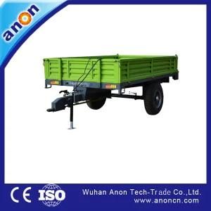 Anon Factory Manufacturer Sell High Quality Four Wheel Dump Trailer