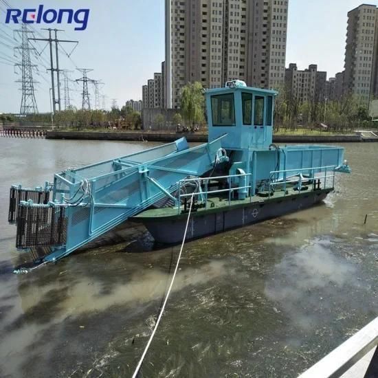 Fast Moving Weed Harvesters/High Quality Aquatic Vegetation Cutting for Sale