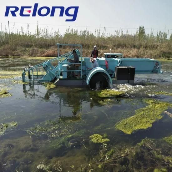 Sea Weed Cleaning Boats Water Plant Harvester to Cut Aquatic Weed