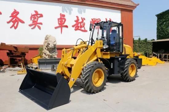 China Luqing Lq928 Wheel Loader for Sale with Rated Load 2.8t