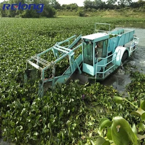 New Design Hydraulic Water Weed Harvester Aquatic Weed Removal Machine Harvester