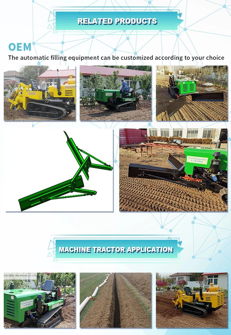 Crawler Type Ditching Machine for Agricultural Greenhouse Ditching