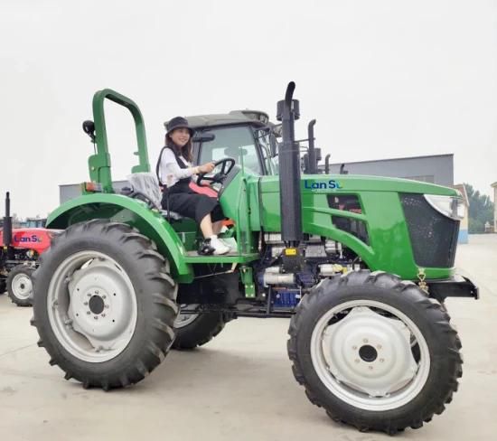 Four Wheel Drive Farm Tractor Hot Sale Tractor China Top Quality with Accessory