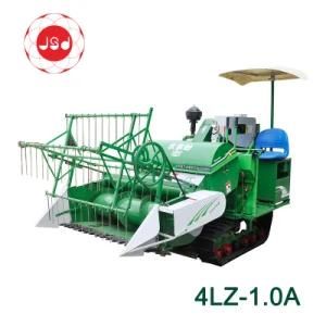 4lz-1.0A Southeast Asia Diesel Engine Croppers Combine Harvesting Machine