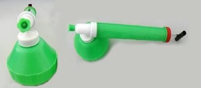 Ilot Plastic Hand Pump Duster Sprayer with 320ml Bottle-Flower Head