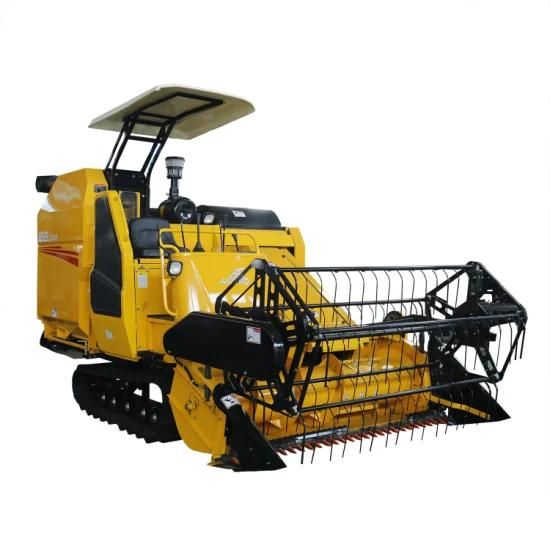 Small Paddy Rice Combine Harvester