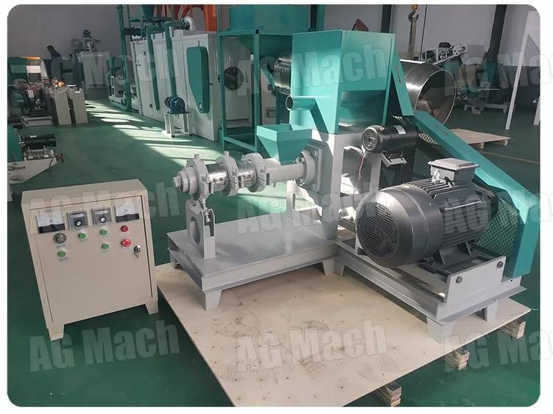 Screw Corn Meal Extruder Soya Bean Extrusion Machine