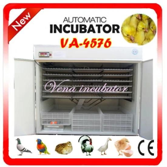 High Hatching Rate of Automatic Quail Egg Incubator on Hot Sale (VA-4576)