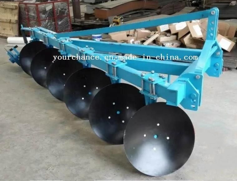 Hot Selling 1ly-625 Heavy Duty One Way Six Blade 1.5m Working Width Disc Plough Disk Plow for 120-160HP Tractor