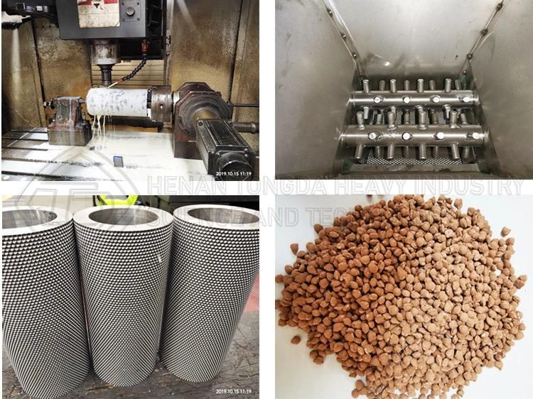 High Output Animal Manure Double Roller Pellet Granulator Machine Fertilizer Extrusion Granulating Equipment for Sale