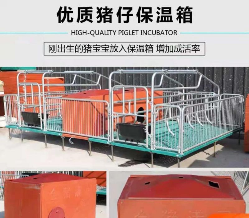 Pig Farming Equipment Pig Crate Hot Galvanized Farrowing Crate Pig Equipment