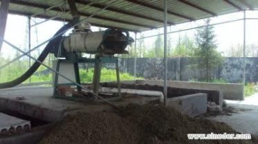 Cow Manure Dehydrator, Chicken Manure Dewater Processing Machine