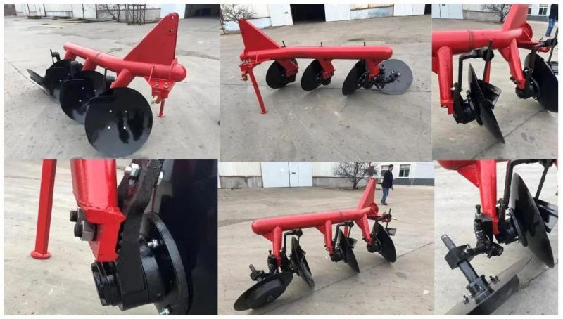 with Gearbox Hot Selling 12HP Mini Walk Tractor Hand Disc Plough