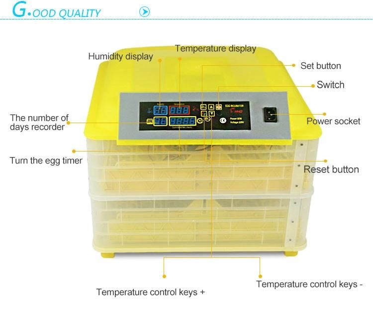 Hhd Automatic Chicken Egg Incubator for Hatching Eggs (YZ-96)