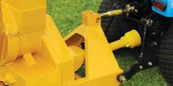 High-Efficient Tractor Attachment Self-Feeding Chipper 6 Inches Wood Shredder