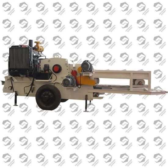 Good Quality Industrial Mobile Diesel Engine Industrial Wood Chipper Widely Used in ...