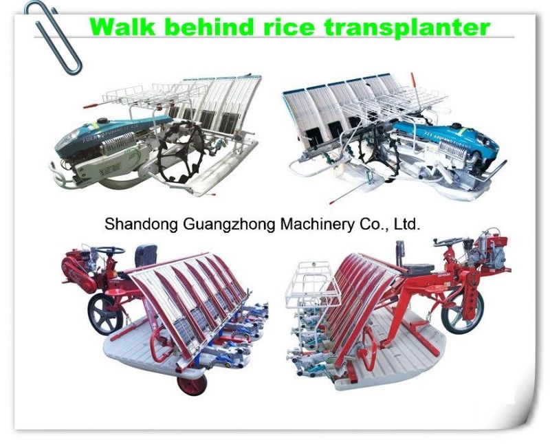 2020 Agirucltural Kubota Similar Walk Behind 6 Rows Paddy Planting Machine Walking Manual Rice Transplanter with YAMAHA Engine