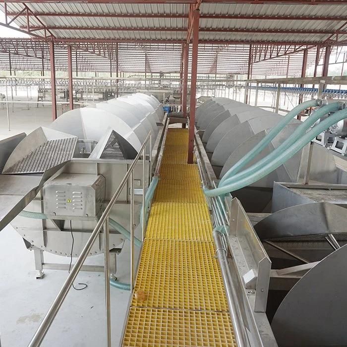Spiral Precooling Machine or Pre-Chilling Machine for Poultry Slaughtering and Processing Line in Slaughter House