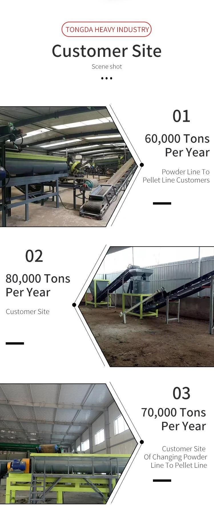 Chicken Manure Compost Compound Fertilizer Machine Production Line for Sale