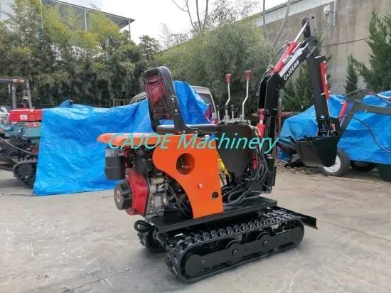 Mini 700kg Crawler Excavator 360 Degree Rotation Backhoe Hot Sale in Bulgaria for Indoor ...