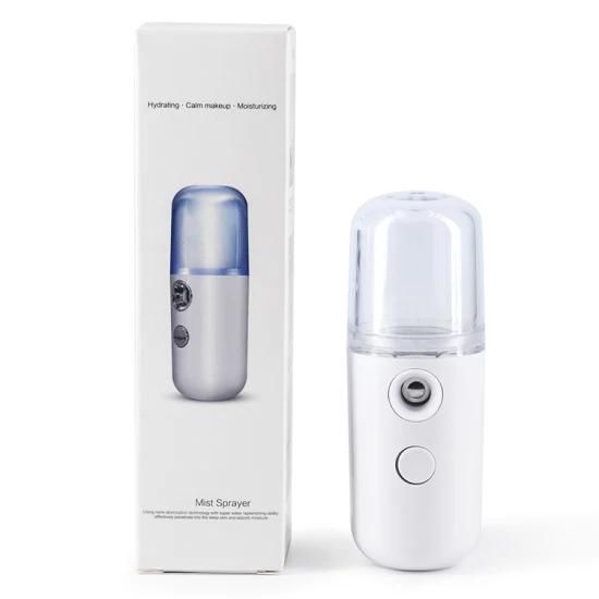 Face Dryness Electric Portable Mini Nano Mist Sprayer Facial