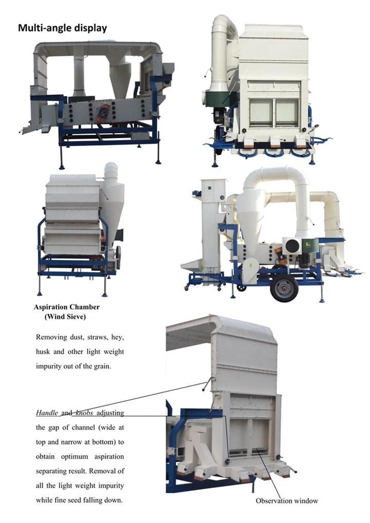 Rice Lentil Cleaning Machine Paddy Seed Cleaner
