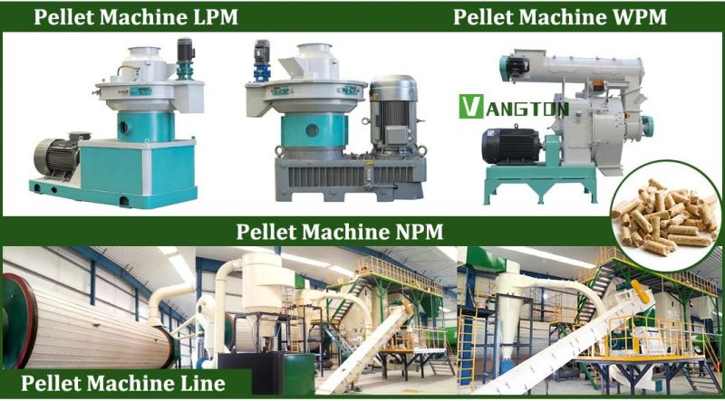 4-6t/H Biomass Wood Pellet Machine Line with CE / Sawdust Pellet Machine Line