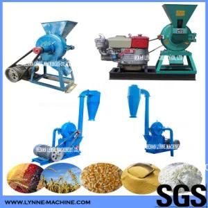 Small Size Automatic Home Use Poultry Powder Feed Mill with Diesel Engine