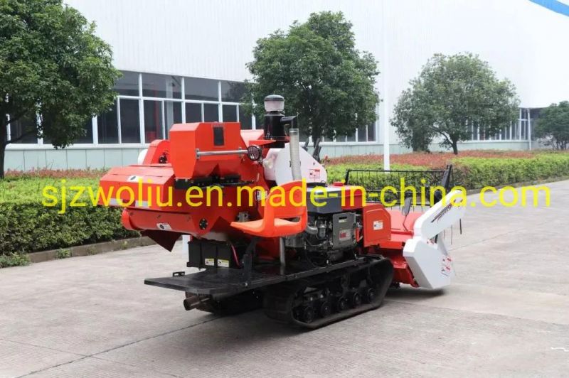 High Productivity of Rice & Wheat Track Type Combine Harvesting Machine, Agricultural Machine