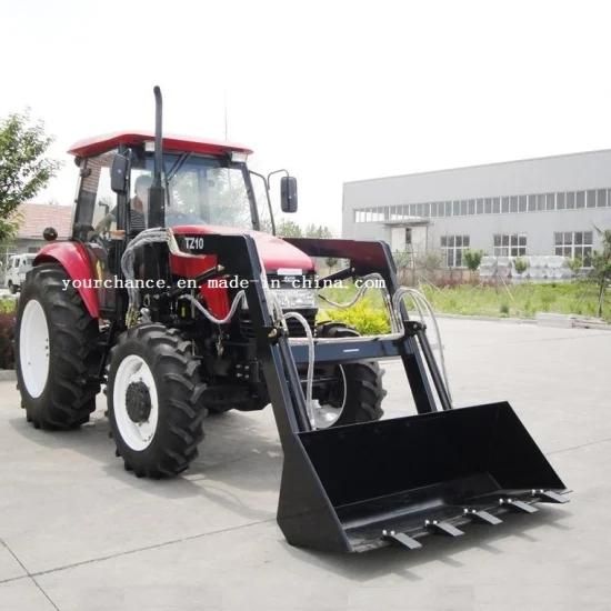Tanzania Hot Sale Tz10d 70-100HP 4WD Farm Tractor Mounted Front End Loader with Standard ...