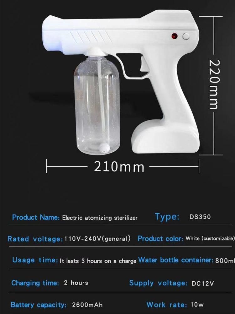 Wireless Ultrasonic Mist Maker Water Fogger Nozzle Sprayer Machine