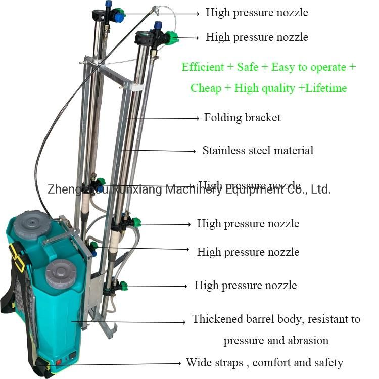 Electric Battery Knapsack Sprayer Agricultural Insecticide Pump Spray