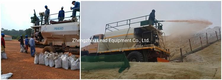 China Large Capacity Grass Seeds Hydro Seeder with Soil