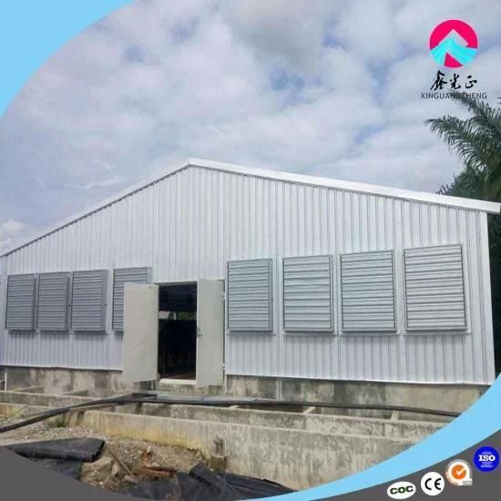 Poultry Farm House Design with Automatic Equipment for Layers