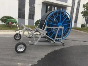 Retractable Jp 60 Spray Water Mobile Hose Reel Irrigation System with Spray for ...