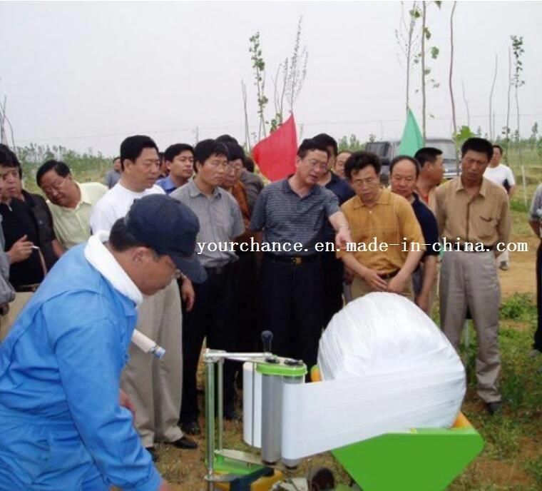 High Quality Bw0810 Round Hay Bale Wrapper with 6HP Gasoline Engine for Sale
