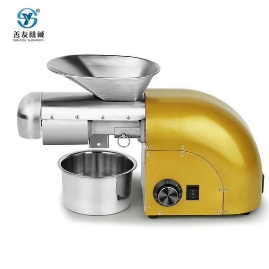 Oil Making Machine 1500W Automatic Oil Extractor with Electric Hot Cold Oil Maker
