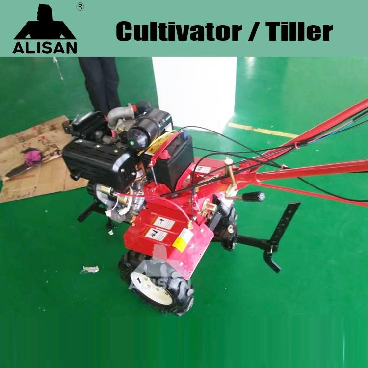 Competitive Farm Machine Agriculture Wheel Tractor Deisel Motor Rotary Cultivator