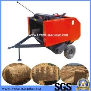 Tractor/Pto Driving Rice Straw Corn Stalks Walking Baler Machine for Sale