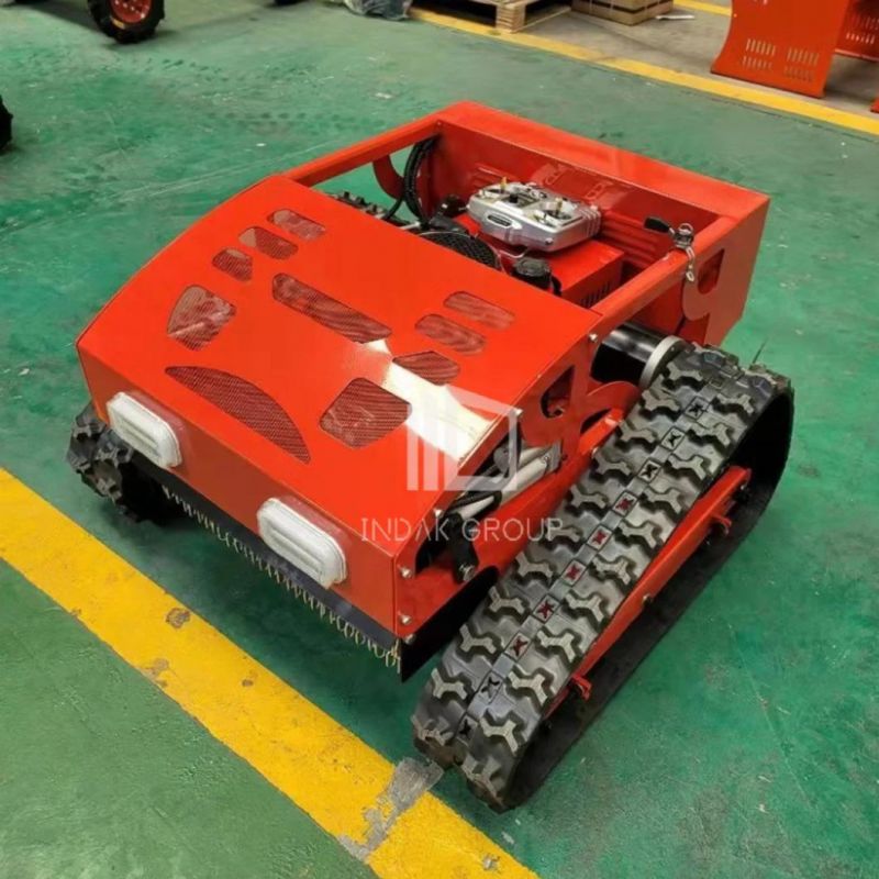 Remote Controlled Crawler Grass Cropper Mower