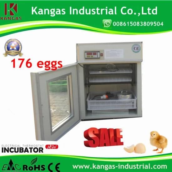 CE Certified Automatic Small Quail Egg Incubator with 442 Quail Eggs (KP-4)