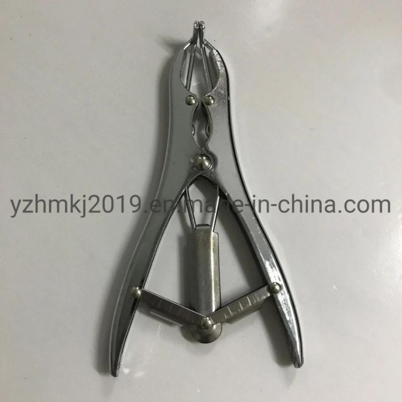 Metal Pig Castration Tool Animal Castrating Pliers Pig Castration