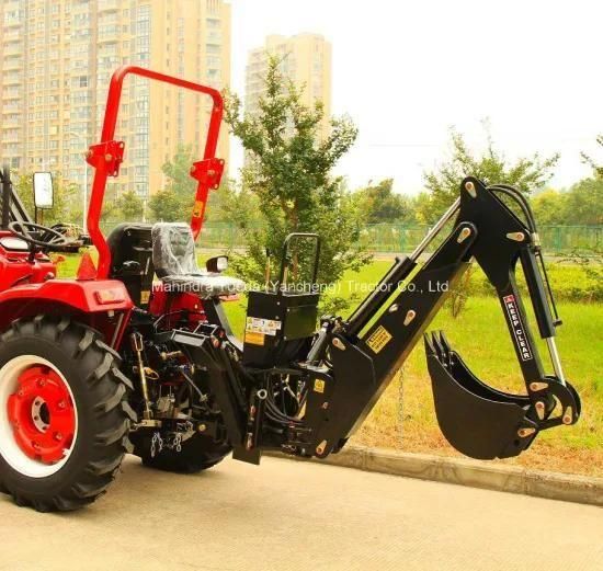 JINMA tractor Agricultural Machinerybackhoe wheel loader mini excavator towable backhoe