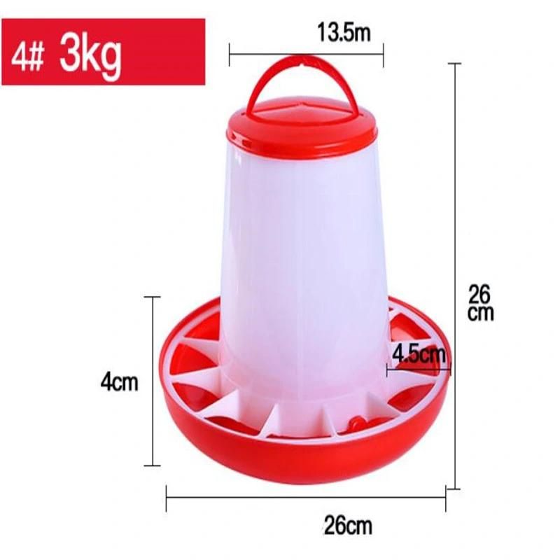Quality Bird Pigeon Goose Duck Chicken 2-10 Kg Plastic Automatic Poultry Feeder (NT01)